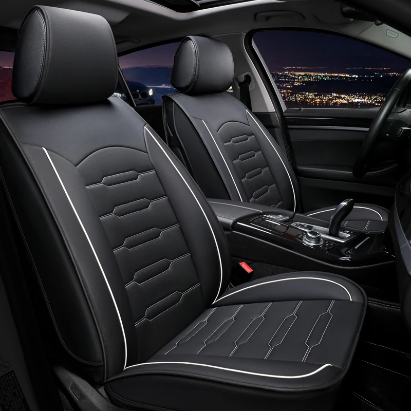 

Full Coverage Eco-leather auto seats covers PU Leather Car Seat Covers for Toyota HYBRID PLUG-IN CAMRY PLUG-IN HYBRID