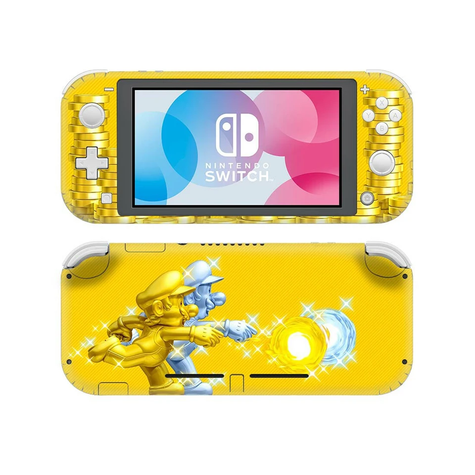 YSNSL0171 Наклейка с изображением супер Марио для nintendo Switch Lite, протектор консоли, чехол для nintendo Switch Lite, Виниловая наклейка с NSL - Цвет: YSNSL0171