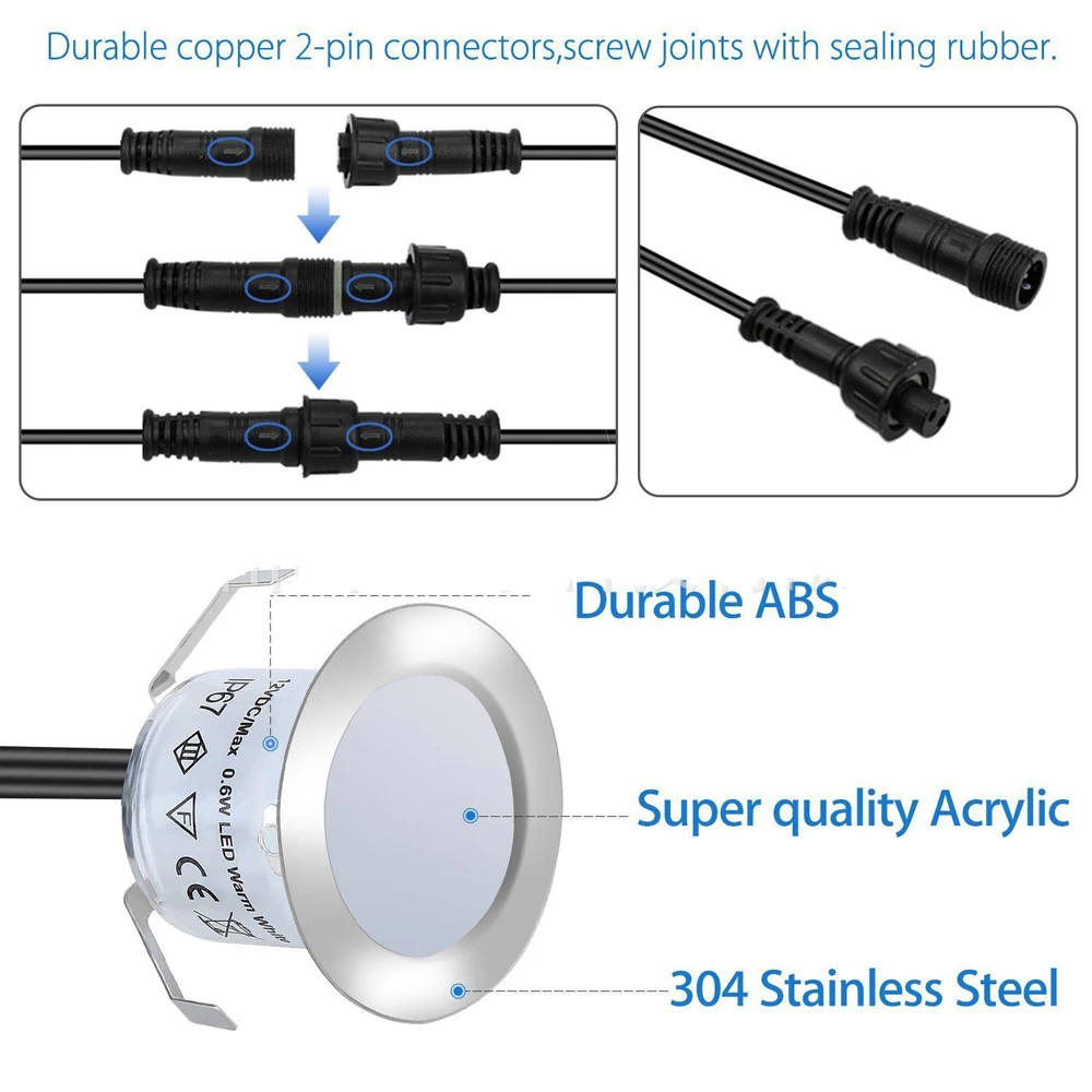 Подземный светодиодный фонарь для Садовый напольный светильник