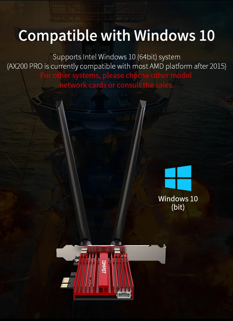 Двухдиапазонный 3000 Мбит/с Wi-Fi 6 Intel AX200 PRO PCIE-X1 беспроводной адаптер 2 4 г/5G сетевая