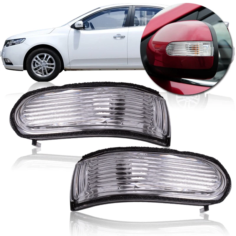 CAPQX 1 пара для KIA FORTE Cerato 2009 2010 2011 2012 боковое зеркало заднего вида поворотный