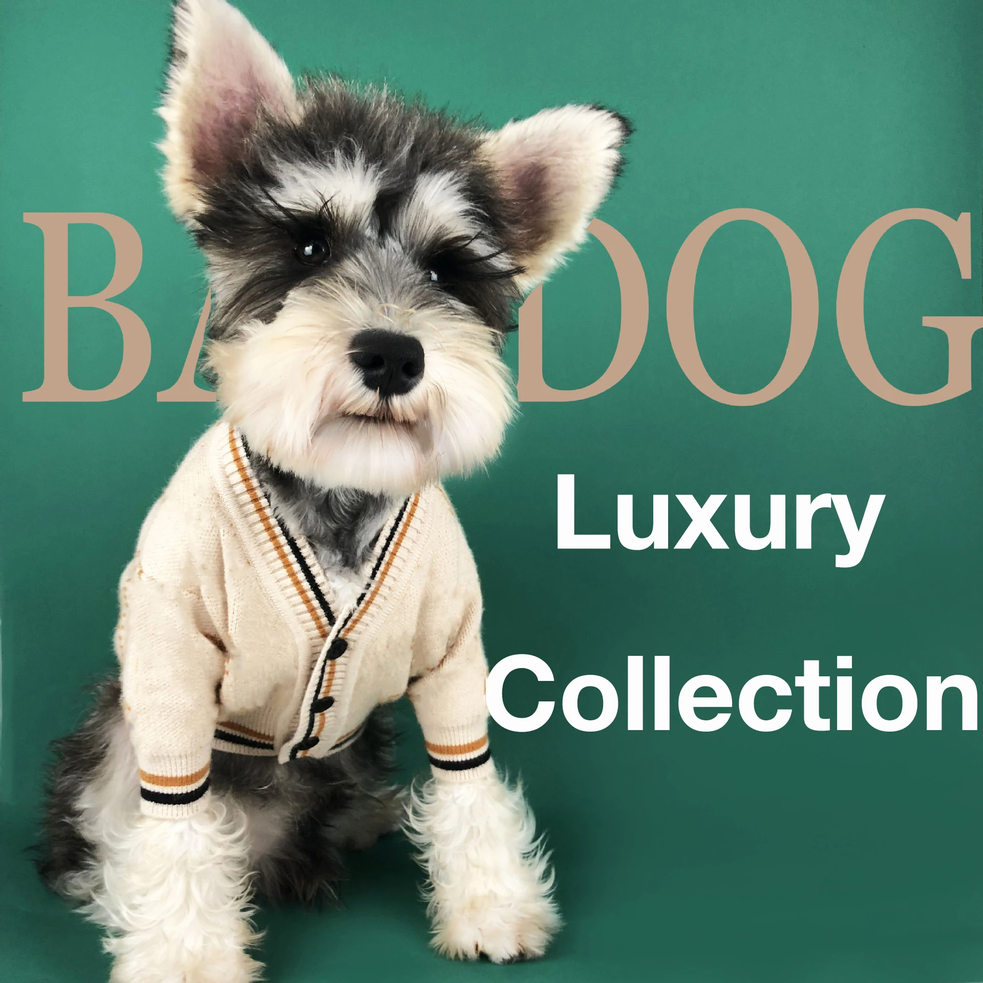 Мягкий свитер для собак Классический Повседневный наряд домашних животных