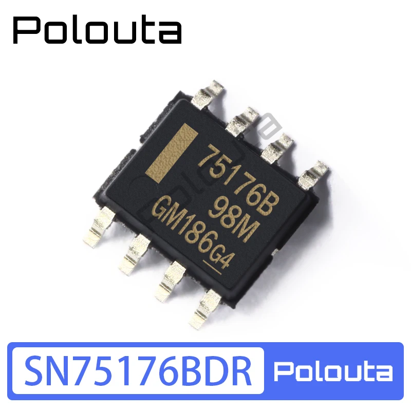 

10 Pcs Polouta SN75176BDR SN75176BD SN75176 SOP-8 SMD Differential Line Transceiver IC Electronic Component Arduino Nano Circuit