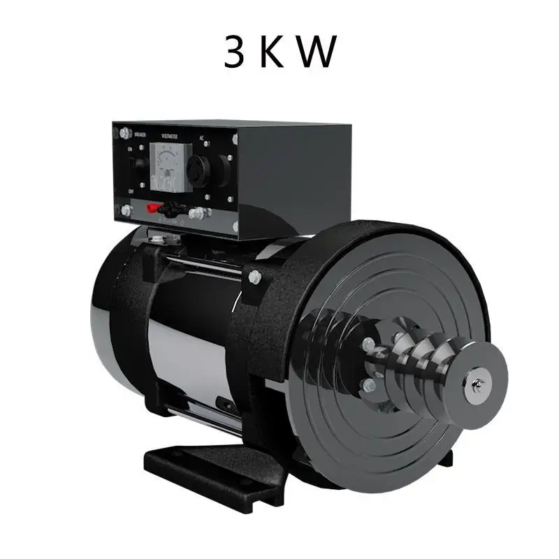 Small Diesel Generator Set 3kw KW Single Phase 220V Gasoline Copper Household Air Conditioner Refrigerator | Обустройство дома