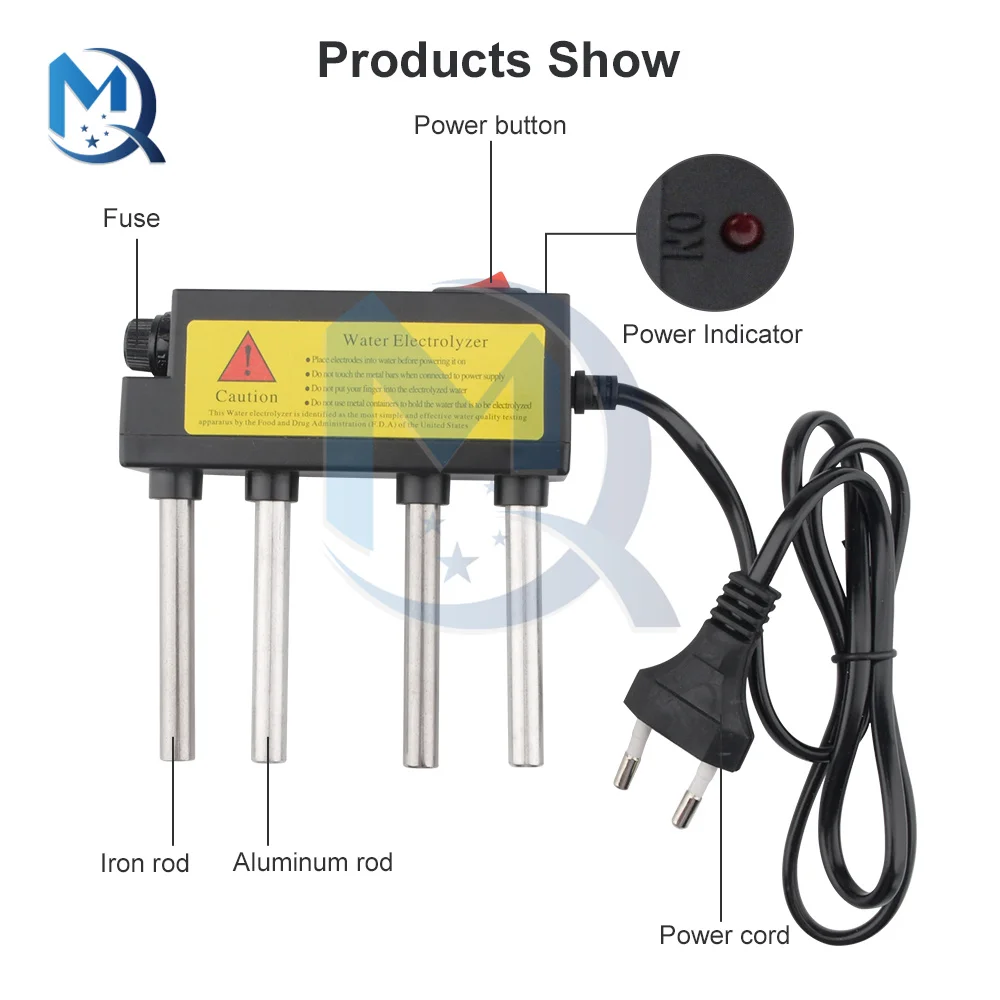Инструмент для проверки уровня чистоты воды при электролизе "Электролизер для дома" - тестер качества с измерением pH.