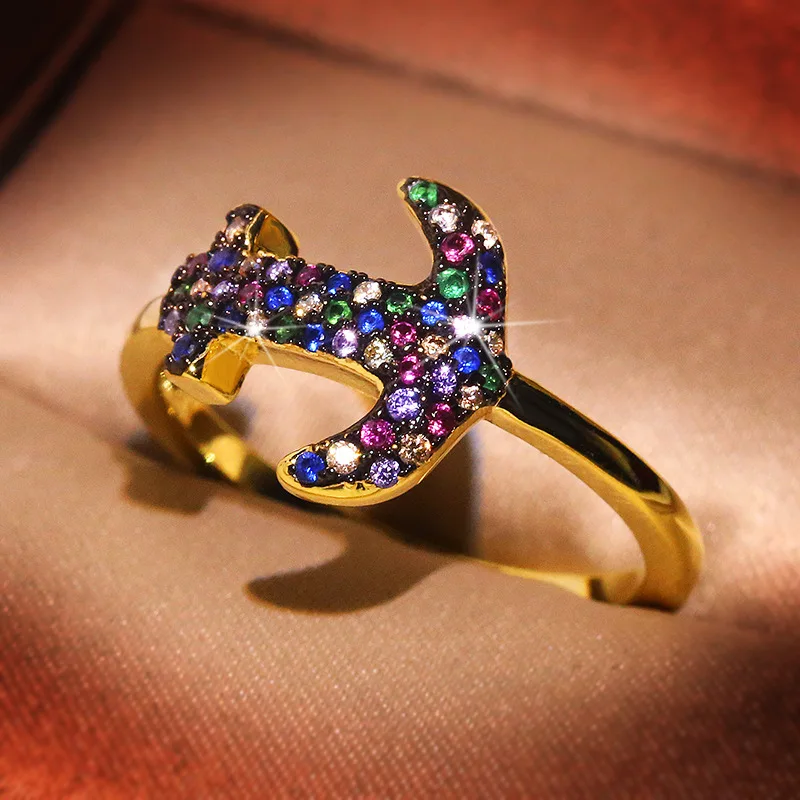 Новинка 2020 креативное темно синее ювелирное изделие в виде якоря