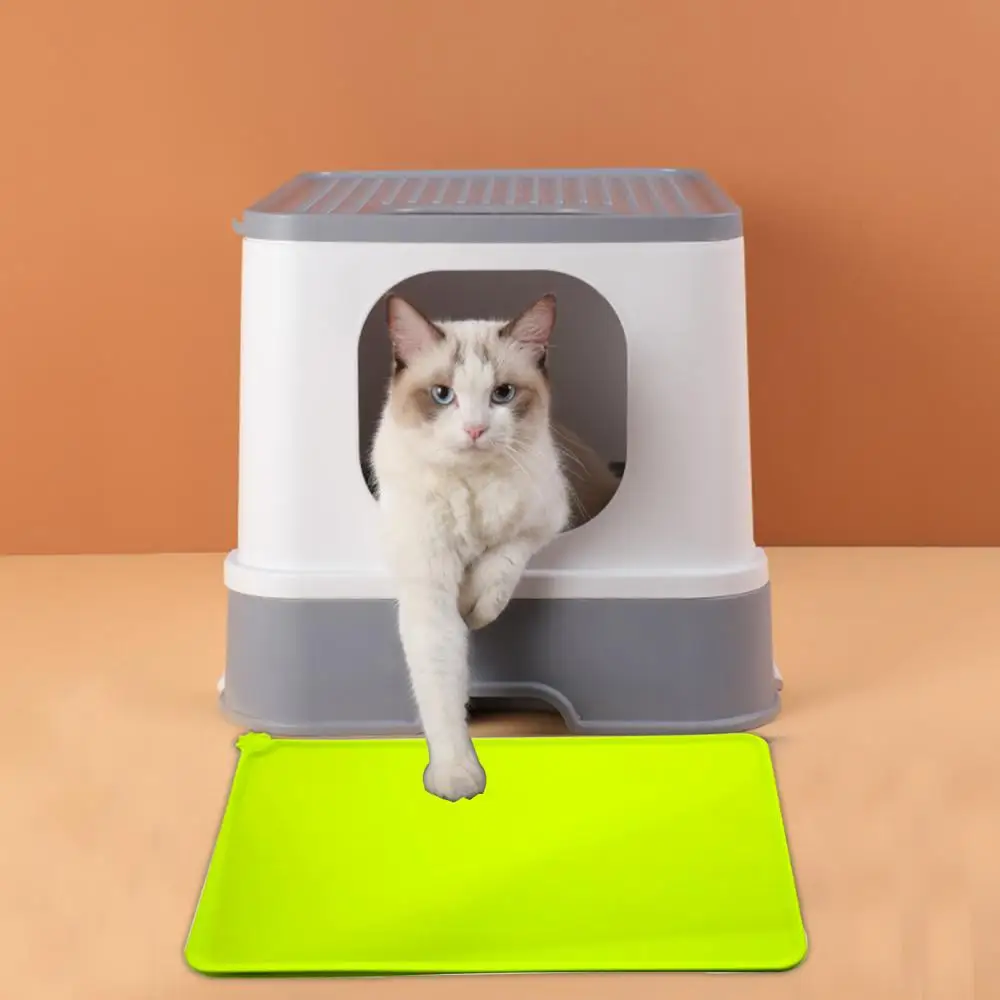 Коврик для собак коврик питья и кормления скатерть контейнер водонепроницаемый