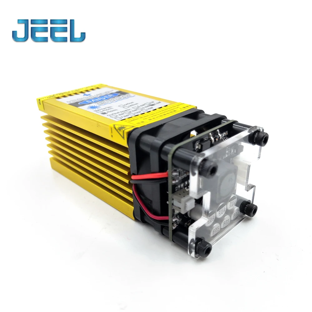 Лазерный модуль с регулировкой e Focus 450nm 5500mW 12V TTL /PWM 5 Вт аксессуары для лазерной