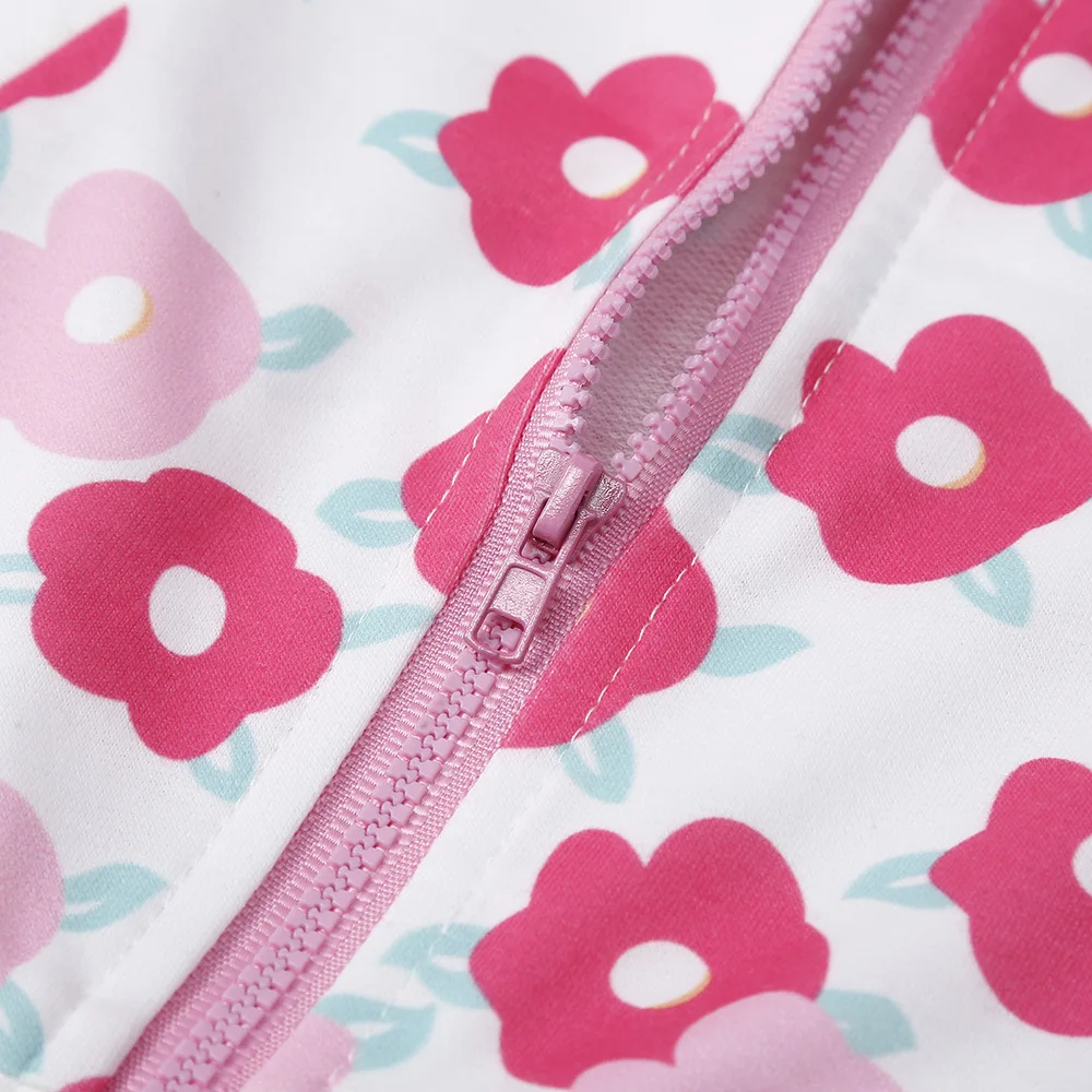 

YOYOSHOW Autumn new girls' Outerwear flower girls' fashion loose coat 1-6 years old girls' Outerwear.