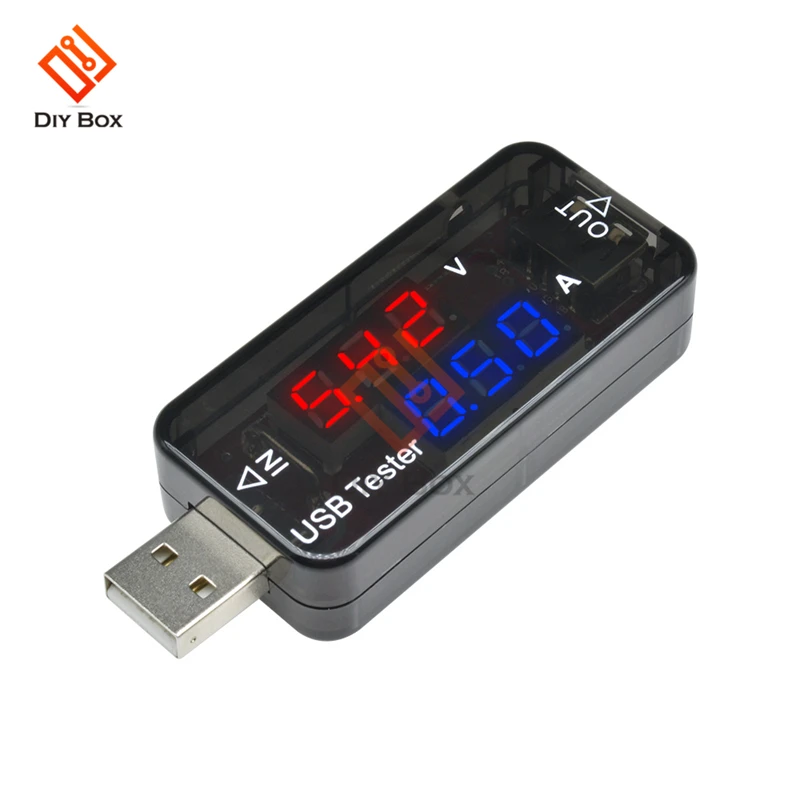 Светодиодный вольтметр с двойным usb-портом, амперметр, тестовый детектор, тестовый детектор er для автомобиля, мотоцикла, вольт, усилитель, детектор Doctor Meter Monitor