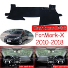 Противоскользящий коврик для Toyota Mark X X130 130 2010  2018, Накладка для приборной панели, Солнцезащитный коврик для приборной панели, защитные аксессуары 2013 2016 2017