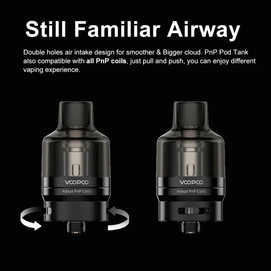 VOOPOO PnP Pod Tank 4 5 мл Atomizer 510 ниток 26 мм для Drag X Plus 2 Argus GT Musket Mod Vaper электронная сигарета |