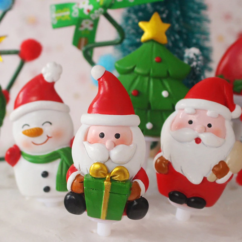 Искусственная Рождественская елка Санта-Клаус искусственная кожа милые