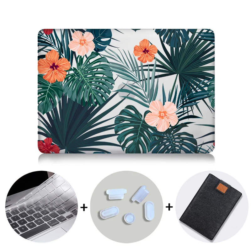 MTT чехол для ноутбука Apple Macbook Air Pro retina 11 12 13 15 дюймов с сенсорной панелью Жесткий Чехол сумка для ноутбука A1706 A1466 A1532 - Цвет: MB06