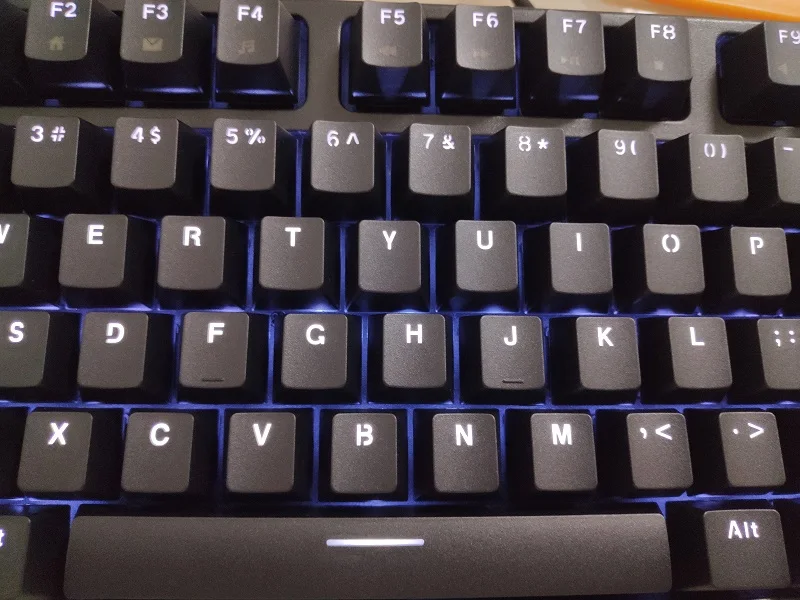 RK tenkeyless TKL Черный 87 Механическая клавиатура Вишневый коричневый синий переключатели rk87 игровая клавиатура Белый светодиодный NKRO с подсветкой