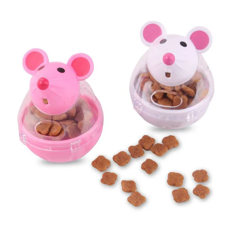 Интерактивная миска для кошек и собак JORMEL забавная с мячом контейнер медленным