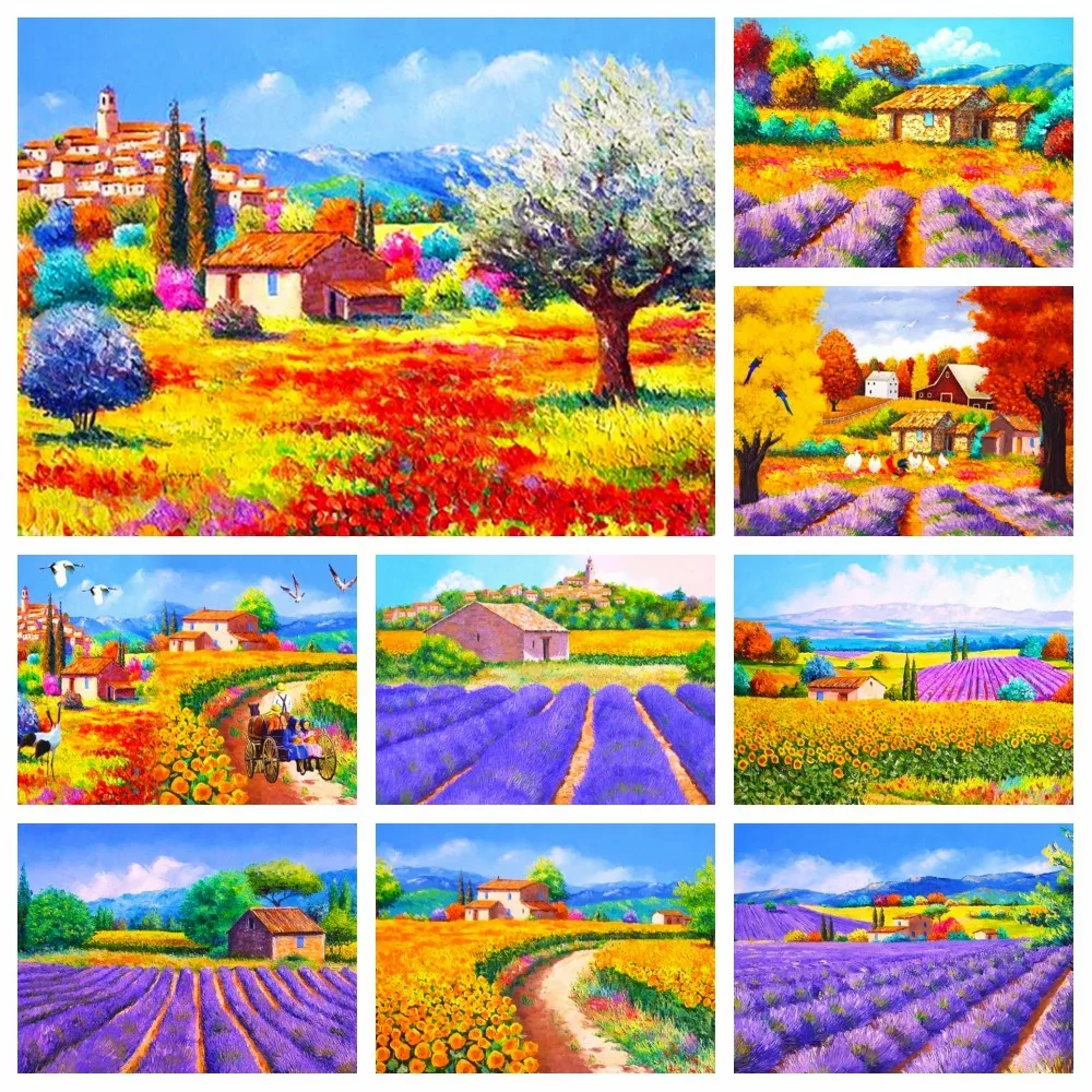 Алмазная 5D картина MomoArt для сада полная выкладка квадратная мозаика живописная