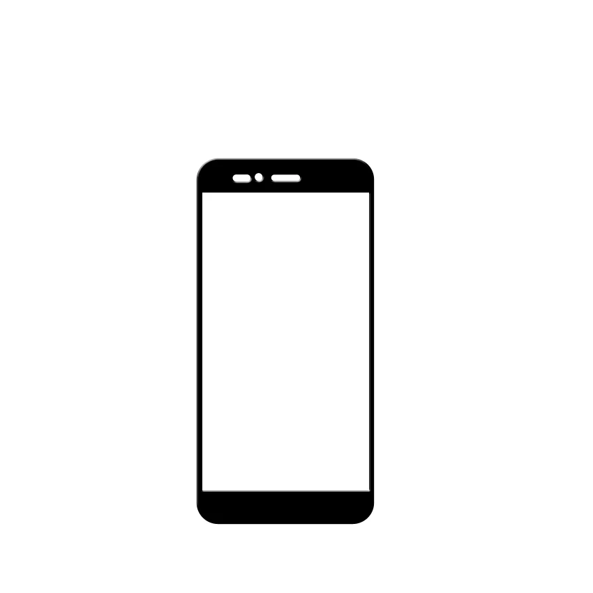 Черный 2 шт. закаленное стекло для Xiaomi mi 5X A1 полное покрытие 2.5D защита экрана защитное закаленное стекло для Xiaomi mi A1 mi 5X - Цвет: Черный