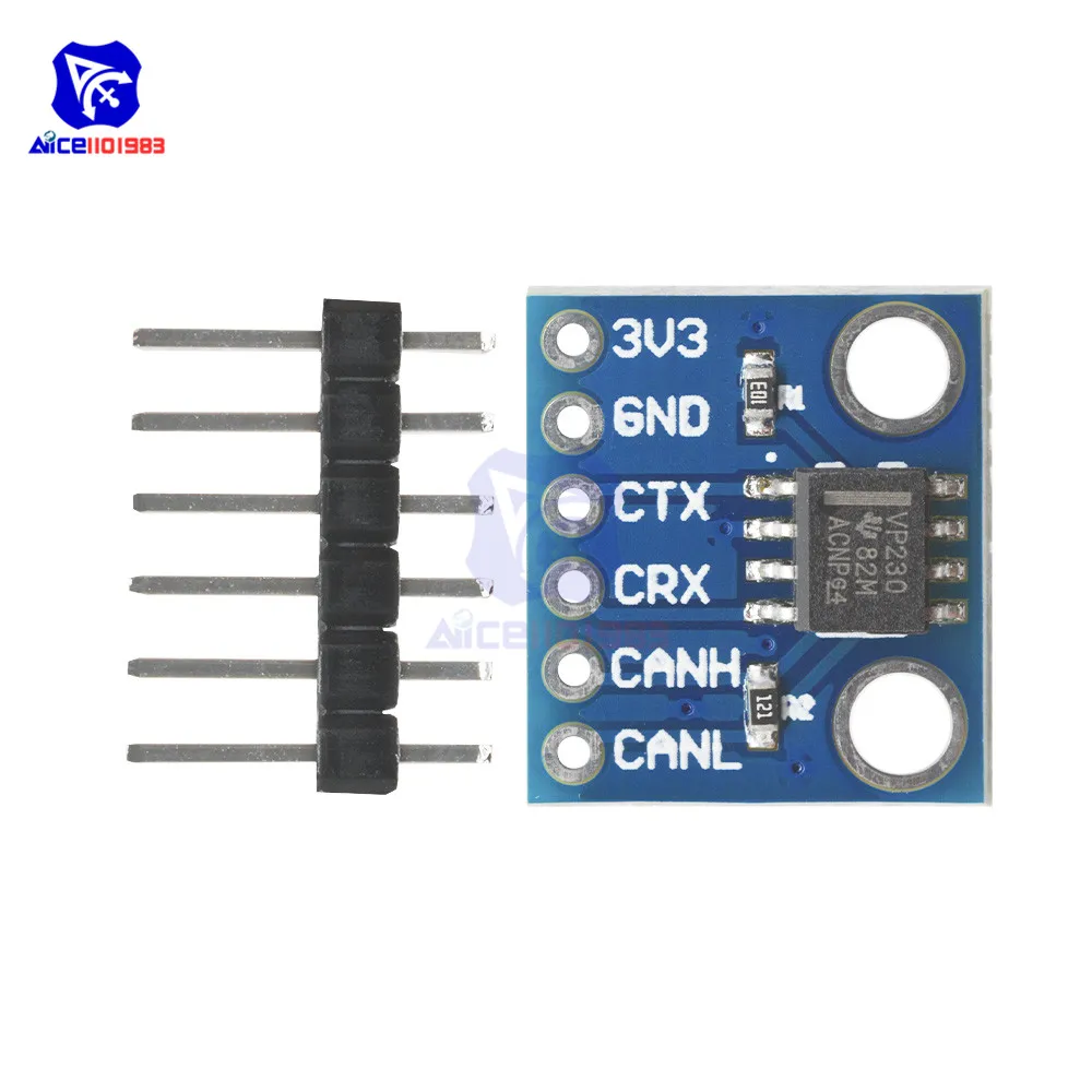 Модуль связи приемопередатчика шины CAN diymore SN65HVD230 для Arduino | Электронные