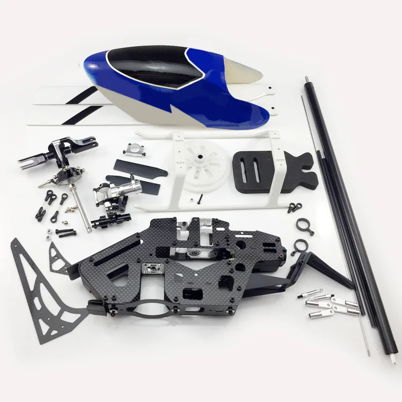 Гарнитура из углеродного волокна для радиоуправляемого вертолета Garrt 450 DFC 6CH 3D