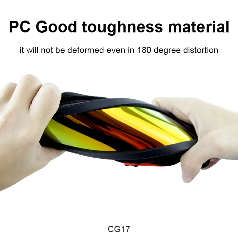 Велосипедные очки Cyclegear CG17 с горизонтальной оправой для мотокросса MX