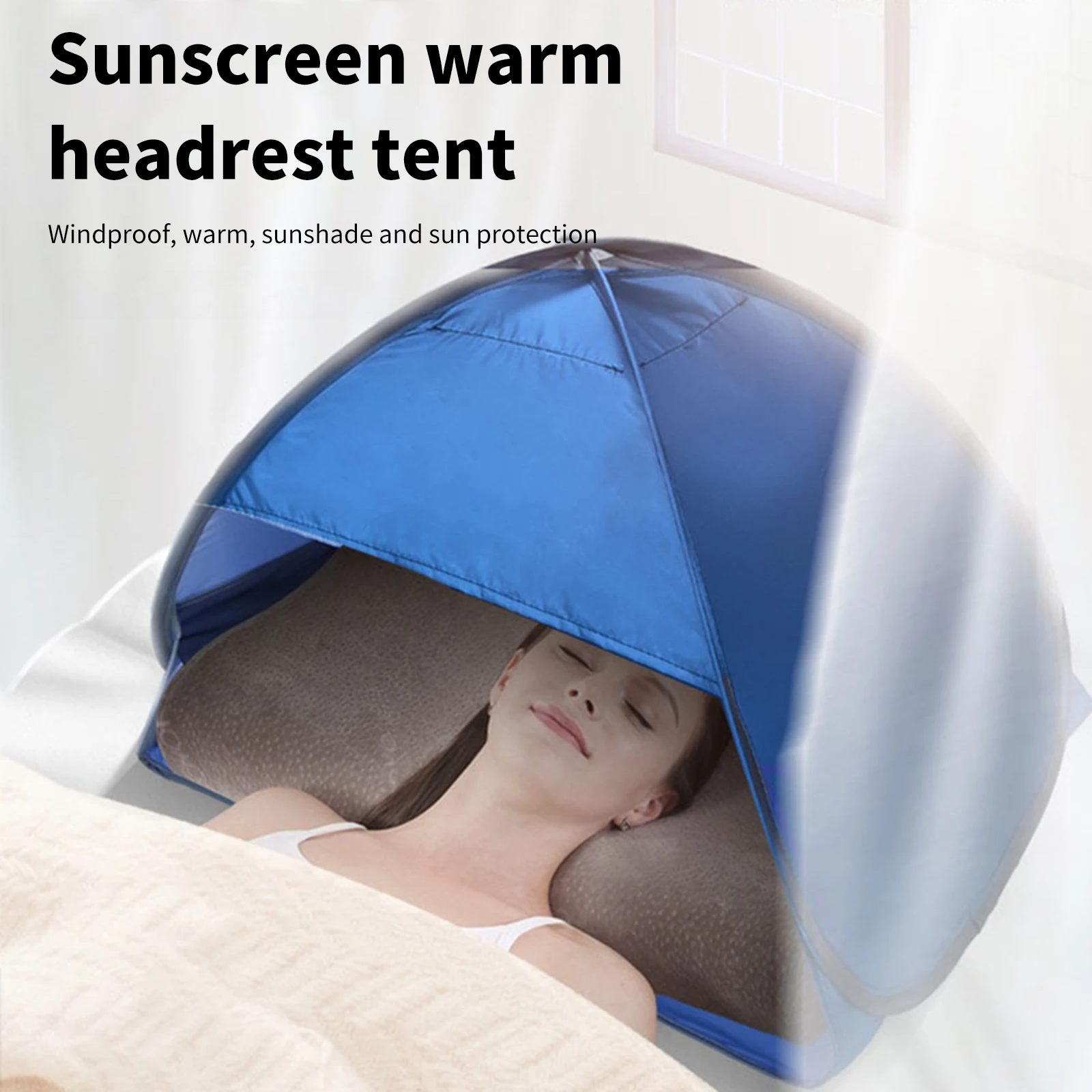 

Outdoor Quick Open Tent Sun Cold Protection Bags On Both Sides Tent That Hold Small Objects Beach Creating A Comfortable Space