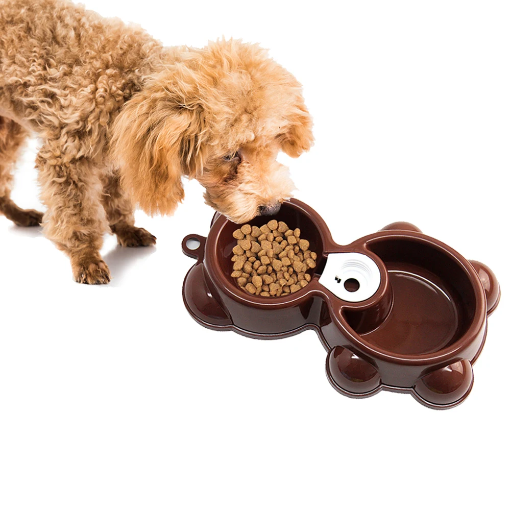 

Cute Pet Dog Feeding Food and Drinking Bowls Puppy Slow Down Eating Feeder Dish Bowel Prevent Obesity Dogs Supplies Dropship