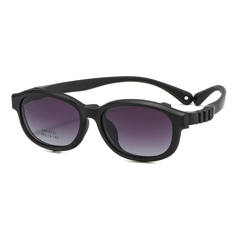 

DOISYER New children's detachable sleeve multipurpose polarizing sunglasses can be used as an anti-blue lens