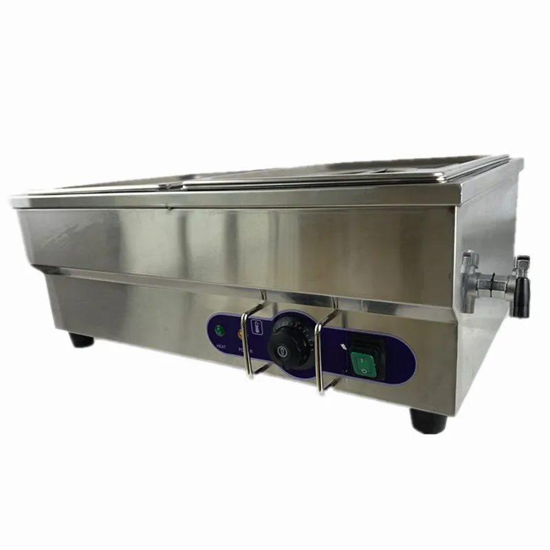 Commercial Food Warmer Electric Bain Marie Two Pans Steamer Household 20 Liters 220V For Restaurant Catering | Бытовая техника