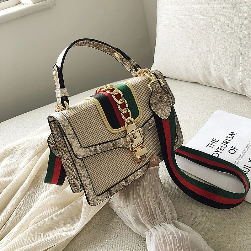 

Small Linen Snake pattern Bags For Women 2020 NEW Crossbody Bags Lady Travel Purses and Handbags Female Shoulder Simple Bag