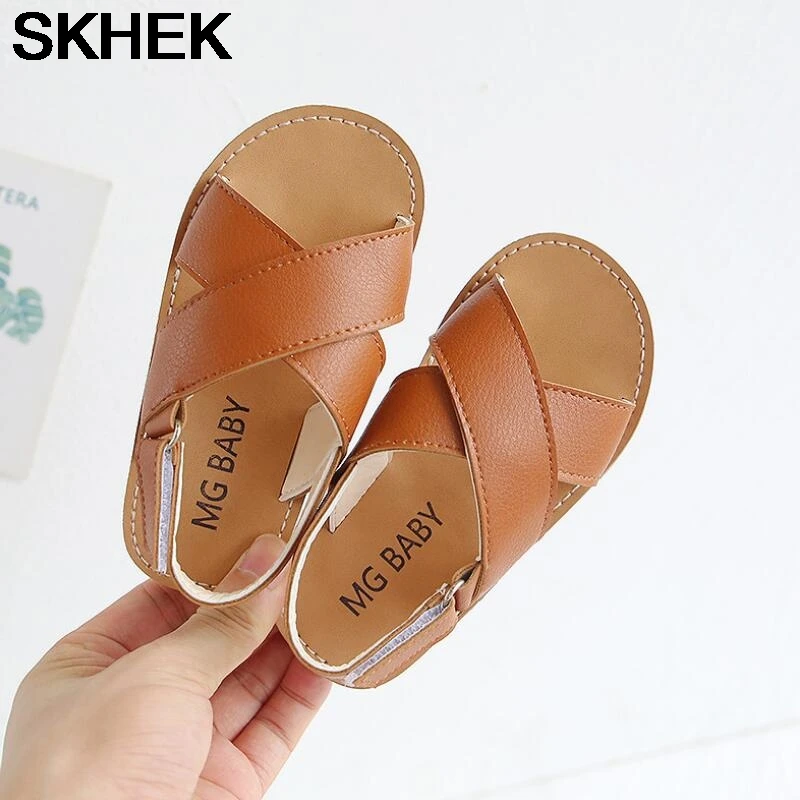 Нескользящие пляжные туфли SKHEK для маленьких детей милая обувь принцессы Новинка