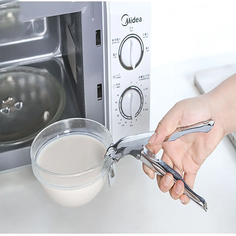 

Grill Grate Lifter Gripper Accessories BBQ Charcoal Tongs Anti-Scald Clamp Dishes Clamp Trays Stone Pot Avoid Oven Tray Clamps