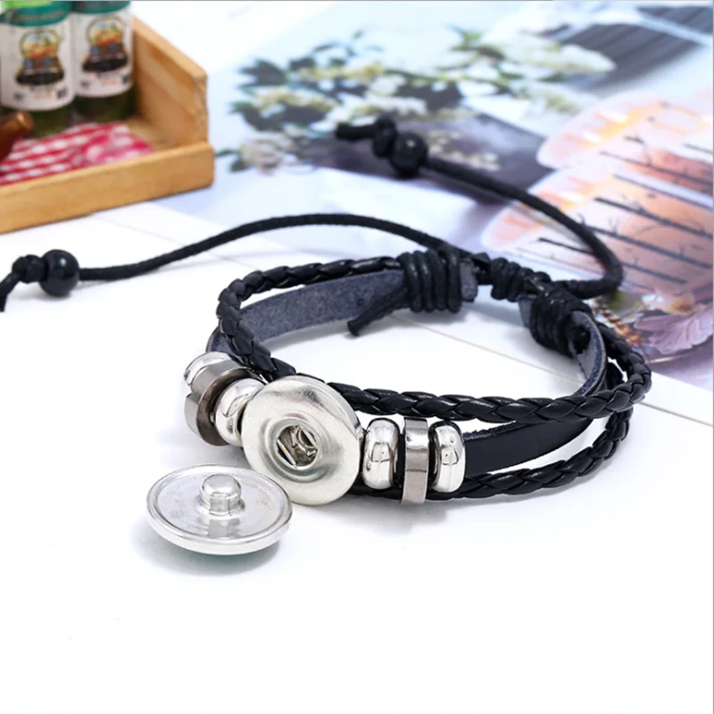 

Noctilucent 12 Star Leather Bracelet Personality Braid Star Bracelet 12 Star Constellation Leather Bracelet