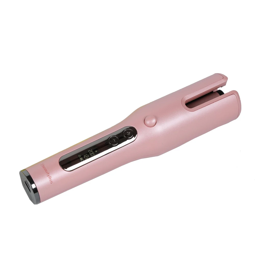 2019 Беспроводная Автоматическая Плойка для волос с ЖК-экраном заряжаемая