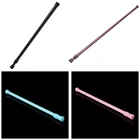 Практичная Выдвижная телескопическая пружинная сетчатая направляющая для штор, 70  120 см, Черная