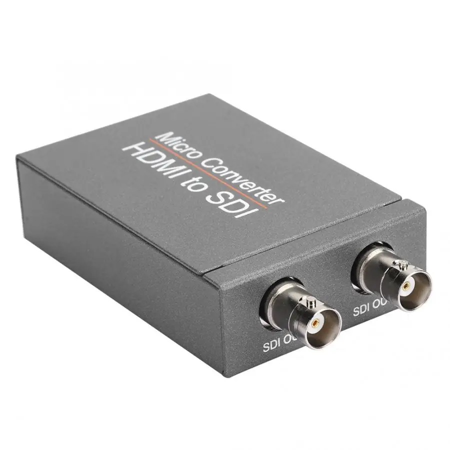 Преобразователь HDMI в SDI DC 5V Iron Shell Min HD to 2-сторонний преобразователь 3G-SDI/HD-SDI уровня