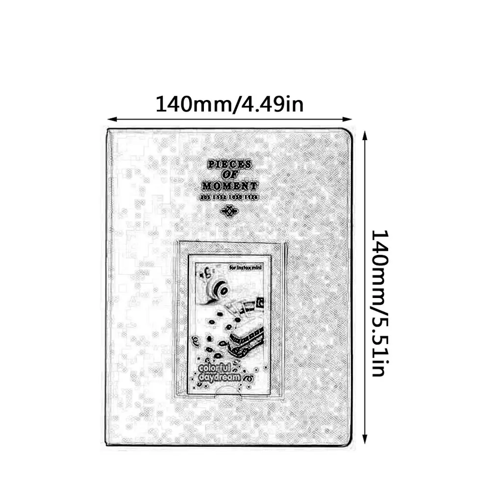 

64 Pockets For Fujifilm Instax Mini Films Instax Mini 8 7S 70 25 50S 90 Name Card Pieces Of Moment Photo Book Album