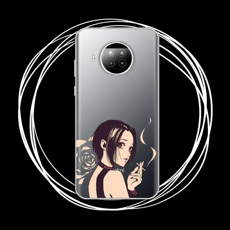 

Oosaki Nana Anime cartoon Phone Case Transparent for Xiaomi Redmi note 10 t 8 9 pro lite 11