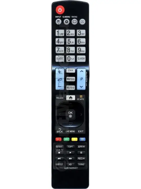 Пульт ДУ для телевизоров LG AKB74455401|Пульты ДУ| |