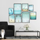 Постер для путешествий с изображением знаменитого города, гавайский Берлин, Амстердам, пейзаж, холст, живопись, настенные картины для гостиной, домашний декор