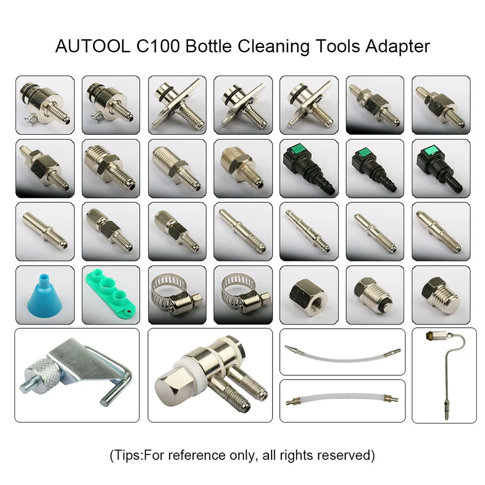 AUTOOL C100 Автомобильная топливная/Впускная система очистка топливного инжектора