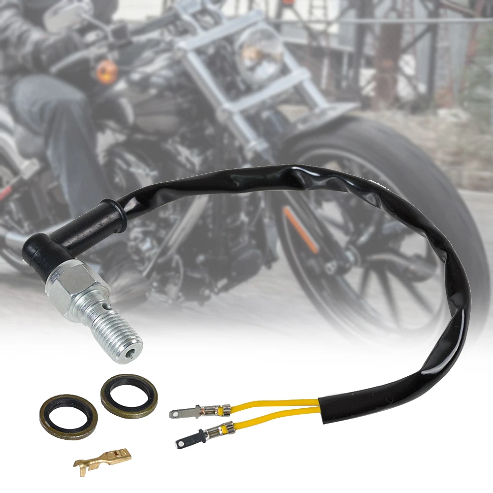 Cable Street Motorcycle Hydraulic Brake Refit Banjo Bolt Light Switch M10x1.25 Accessories Universal Metal Replacement Off-Road |
