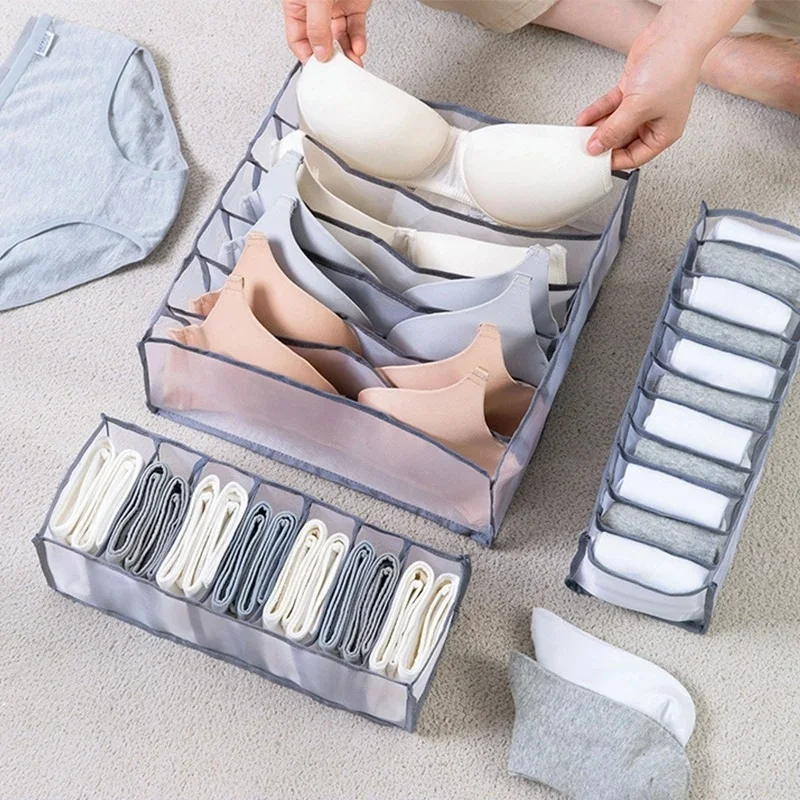 

Underwear storage box, bra organizer, socks, wardrobe, folding storage bag, drawer.