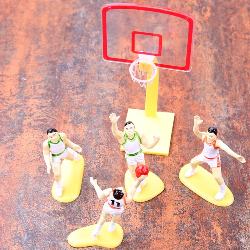 1 набор украшение для торта в виде баскетбольной команды|cake decorating|cake toolsdoll cake