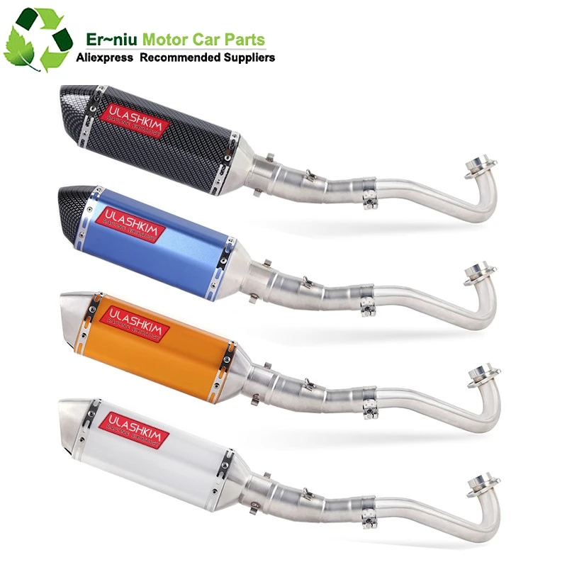 

Глушитель выхлопной трубы для мотоцикла, среднее звено, полная система выхлопной трубы, слипоны для yamaha XMAX 250 300 X MAX300 XMAX300 2017 2018 2019