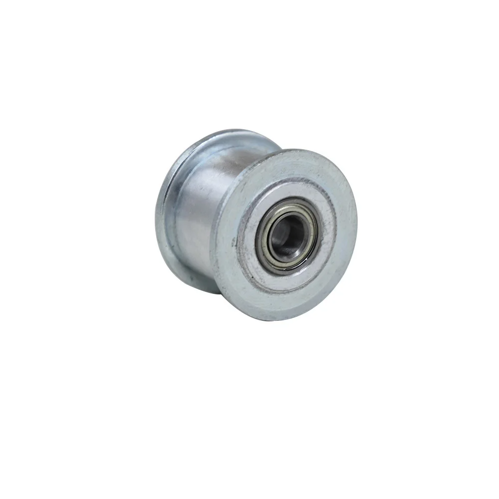 

HTD3M 18T Timing Idler Pulley, 11/16mm Belt Width, Bearing Idler Gear Pulley Without Teeth, 3/4/5/6mm Bore Idle Pulley