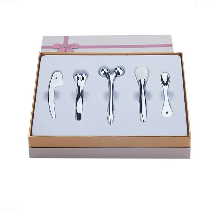 Роликовый массажер для тела мышц тонкий инструмент лица черная тарелка удаления