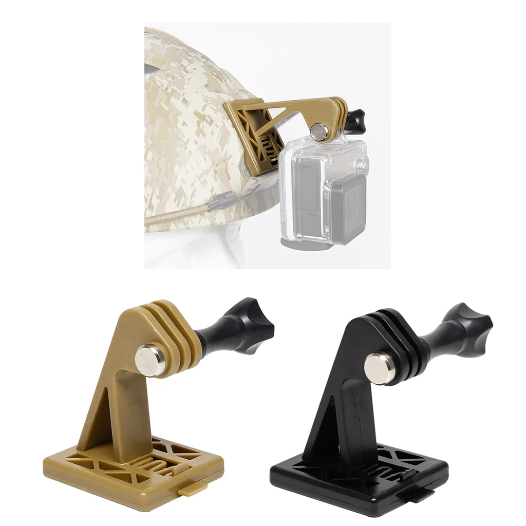 

Легкий шлем опорный кронштейн с адаптером с фиксированным креплением для Gopro движущаяся камера Стандартный Охотничьи Аксессуары для запас...