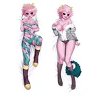 Аниме Boku No My Hero моя Академия Ashido Мина Pinky frasui Tsuyu Косплей обнимающая подушка для тела Чехол реквизит