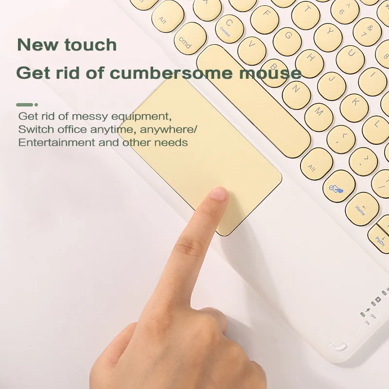 Комбинированная клавиатура и мышь для iPad Беспроводная Bluetooth Teclado Xiaomi Samsung Huawei